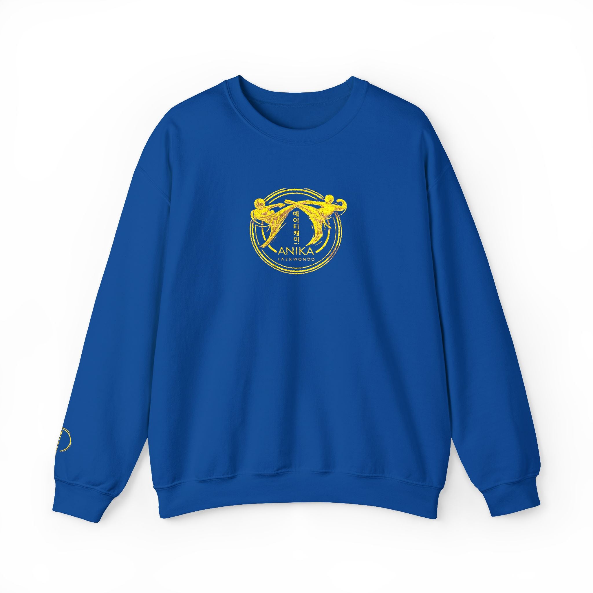 Gold Anika Tae Kwon Do Crewneck Sweatshirt