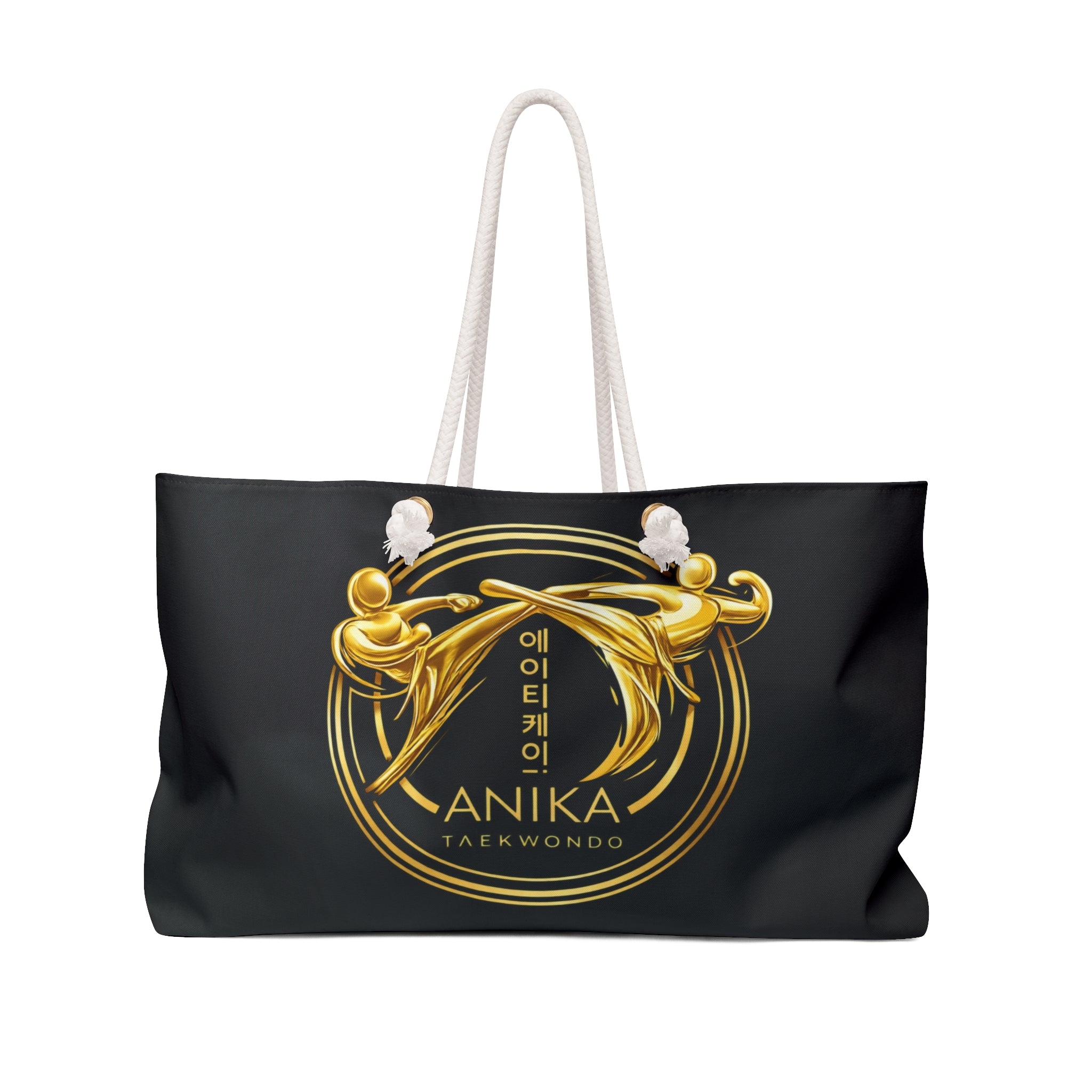 Anika Taekwondo Gold Emblem Weekender Bag
