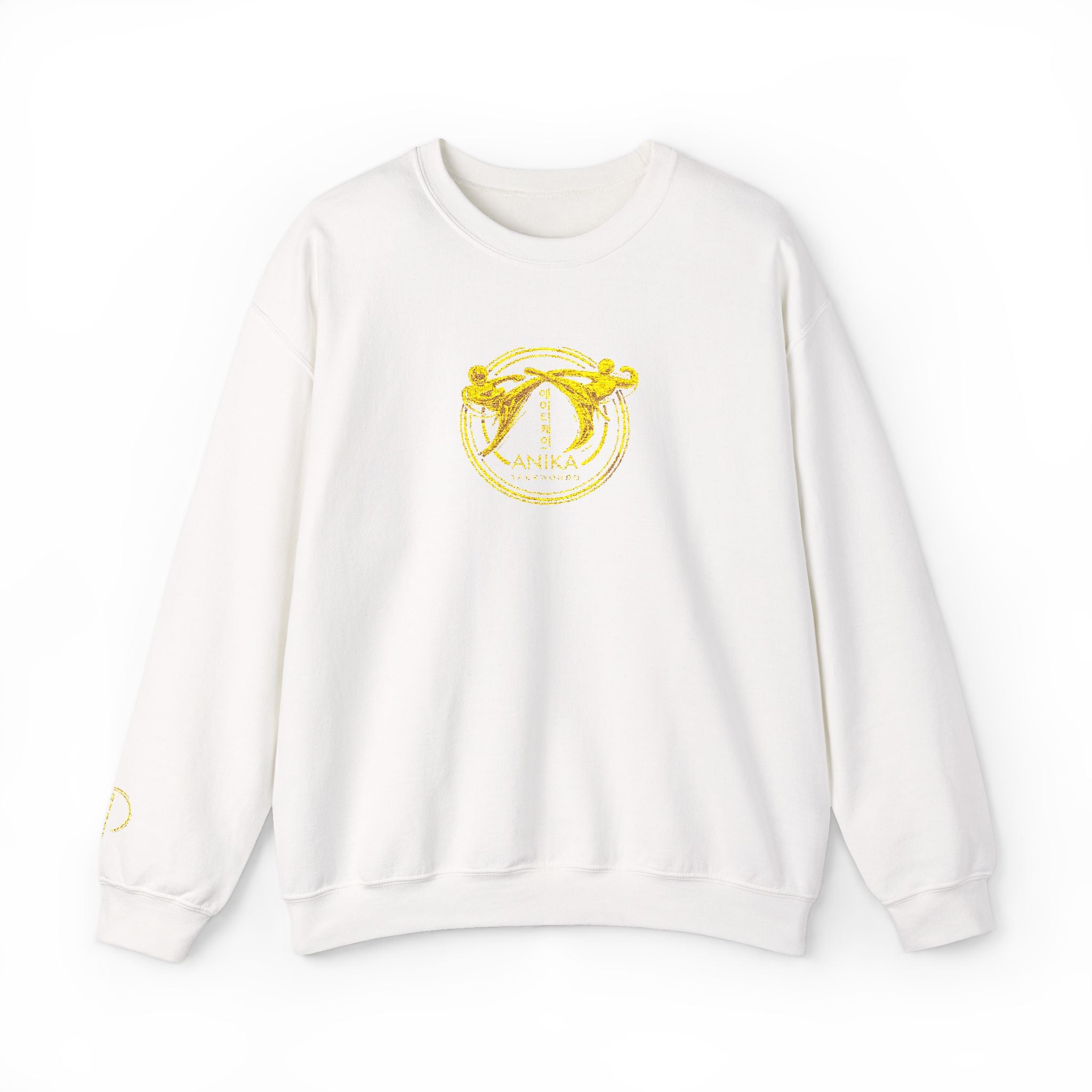 Gold Anika Tae Kwon Do Crewneck Sweatshirt