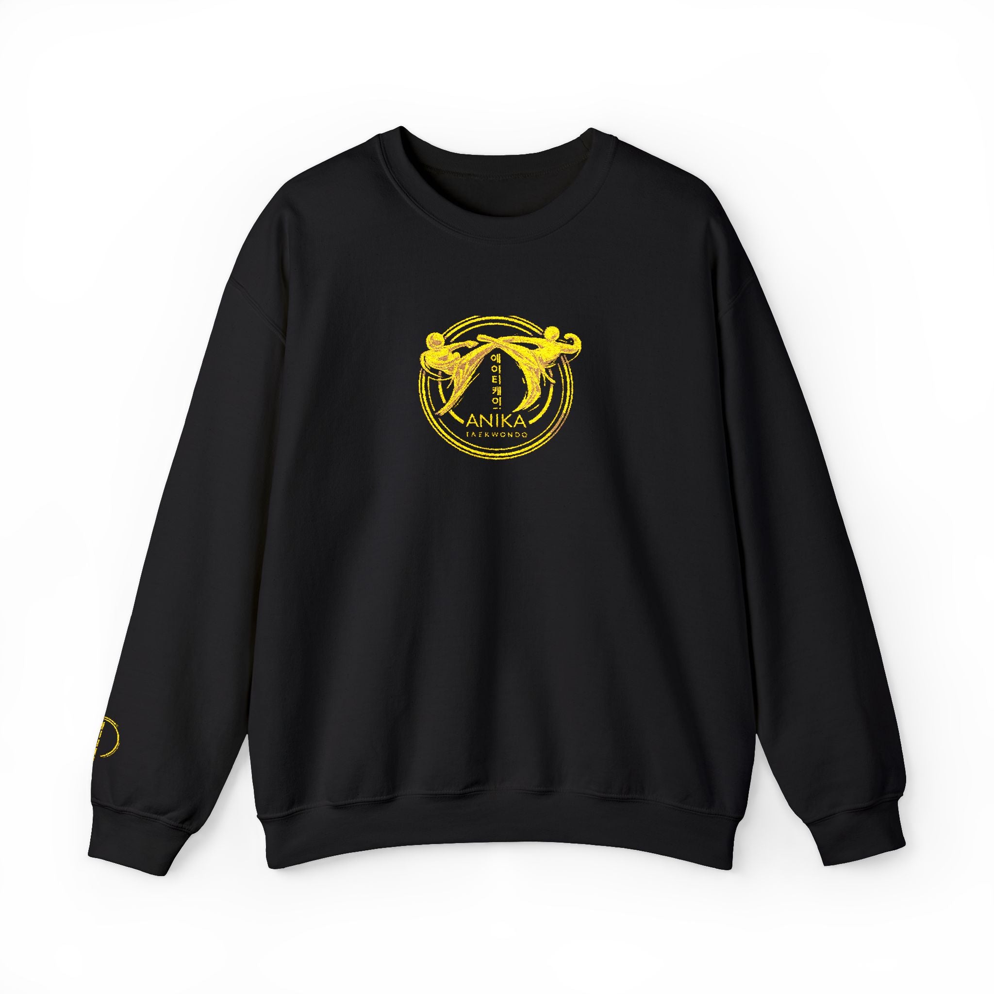 Gold Anika Tae Kwon Do Crewneck Sweatshirt