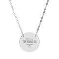 TAE KWNO DO Circle Necklace (Engraving)