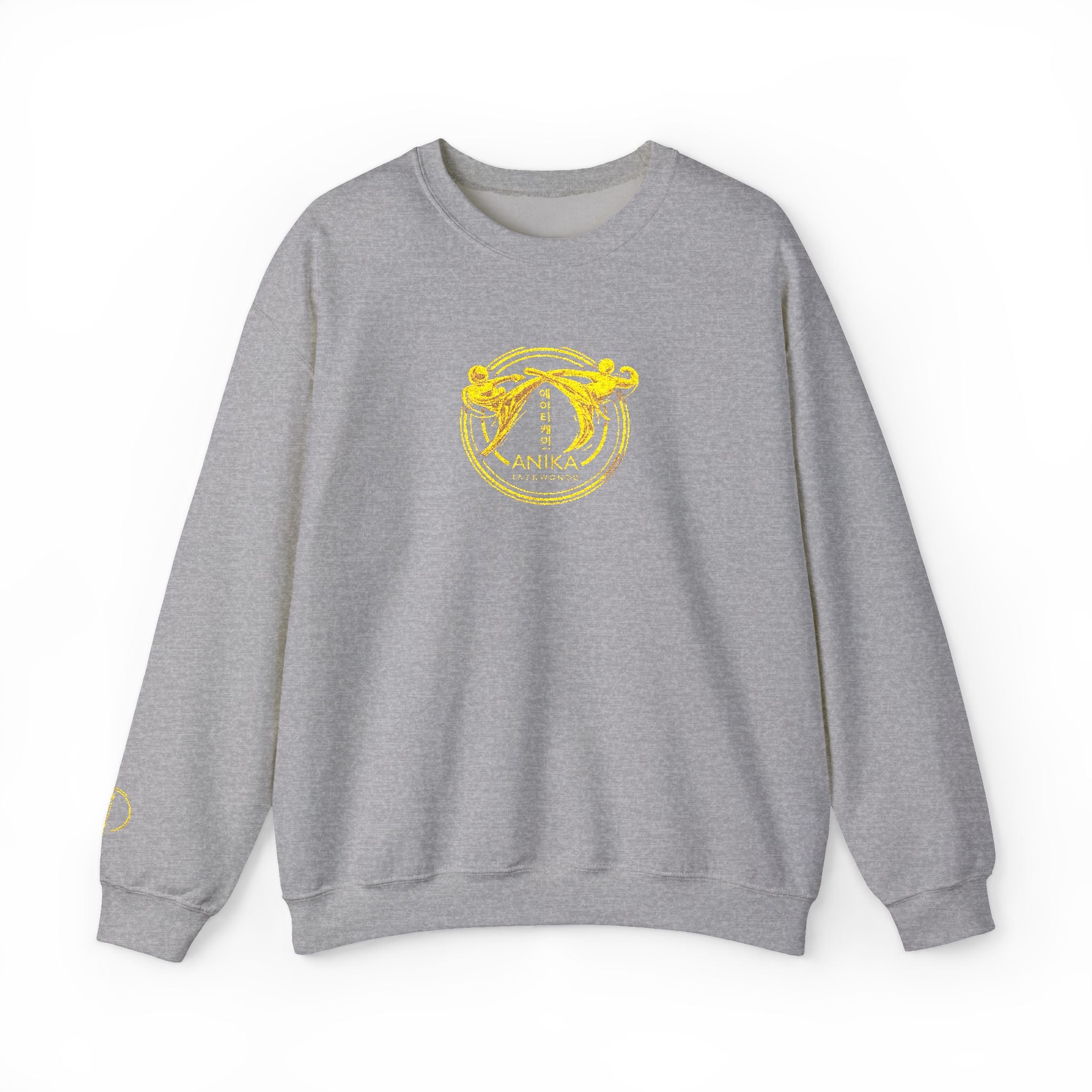 Gold Anika Tae Kwon Do Crewneck Sweatshirt