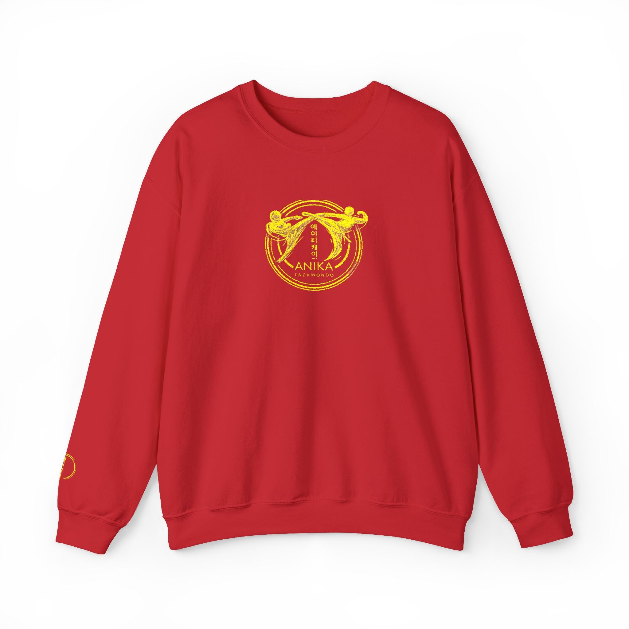 Gold Anika Tae Kwon Do Crewneck Sweatshirt