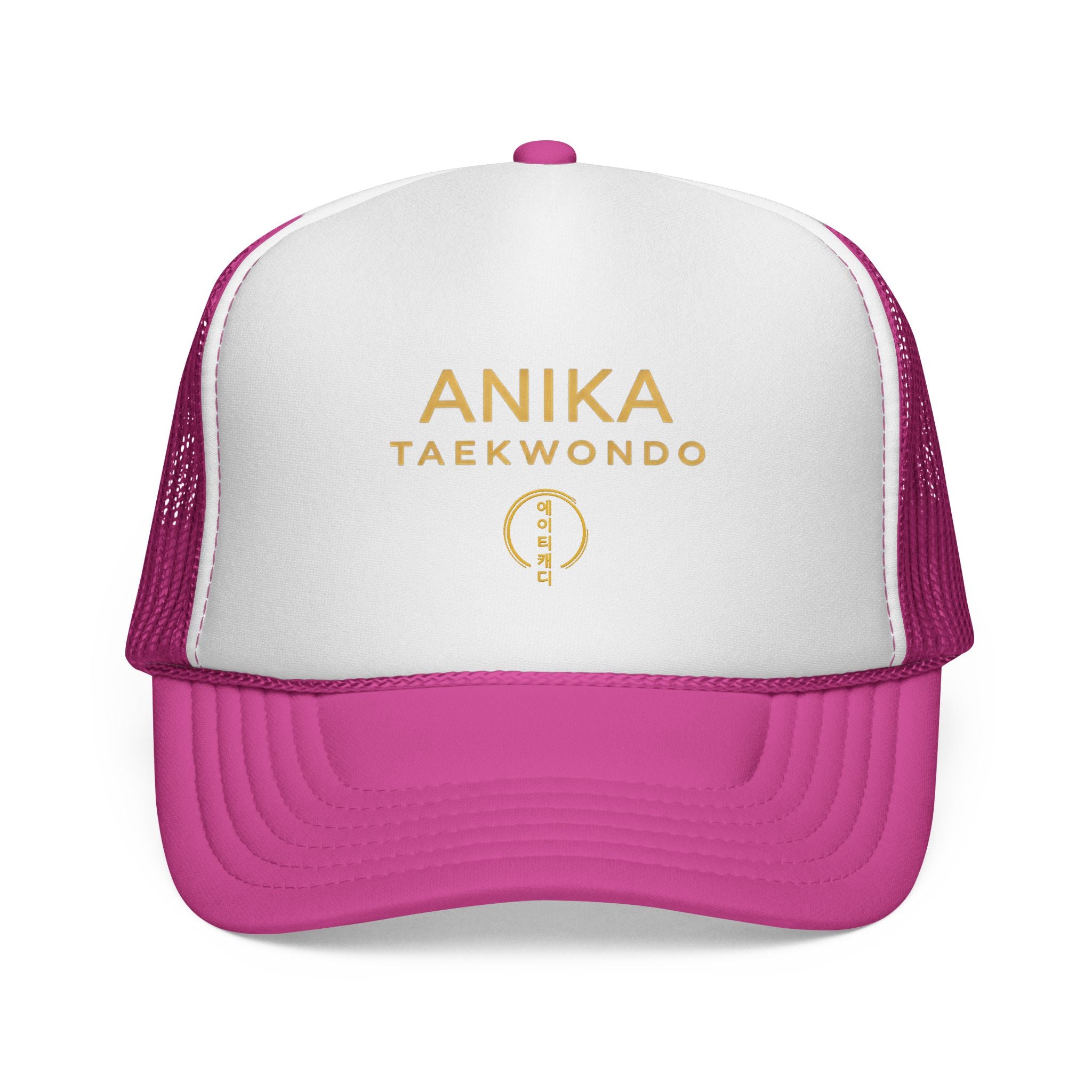 Anika Taekwondo Trucker Hat — Personalized Martial Arts Cap