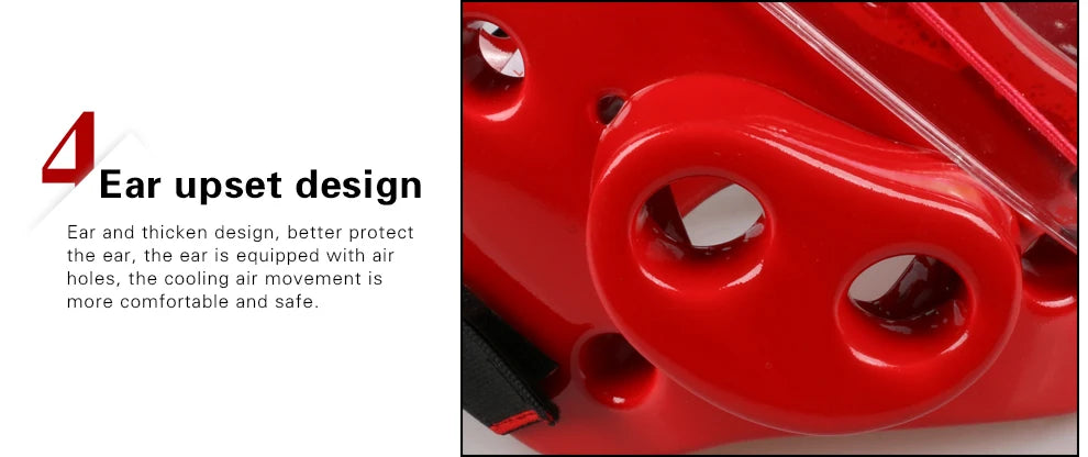 Full Face Head Guard Karate Helmet Taekwondo Headgear MMA Kick Boxing Head Protector Professional Training Helmets