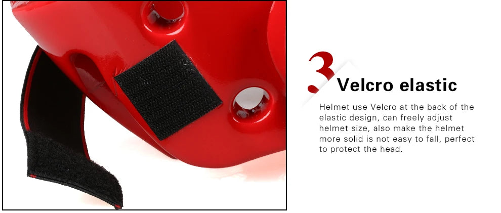 Full Face Head Guard Karate Helmet Taekwondo Headgear MMA Kick Boxing Head Protector Professional Training Helmets