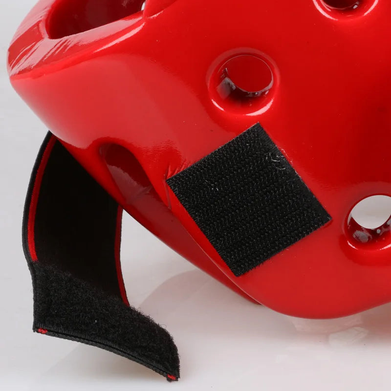 Full Face Head Guard Karate Helmet Taekwondo Headgear MMA Kick Boxing Head Protector Professional Training Helmets