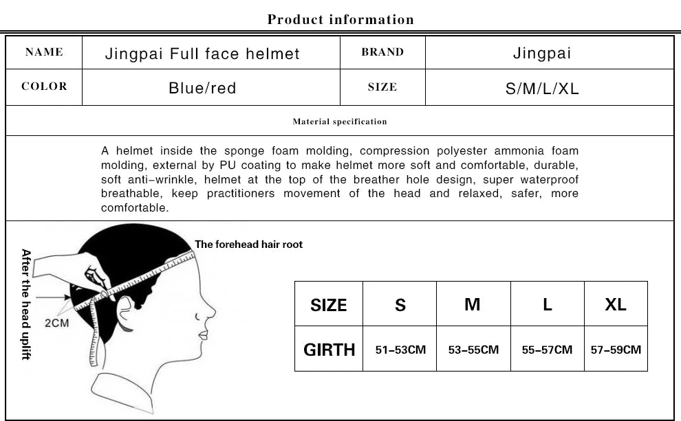 Full Face Head Guard Karate Helmet Taekwondo Headgear MMA Kick Boxing Head Protector Professional Training Helmets