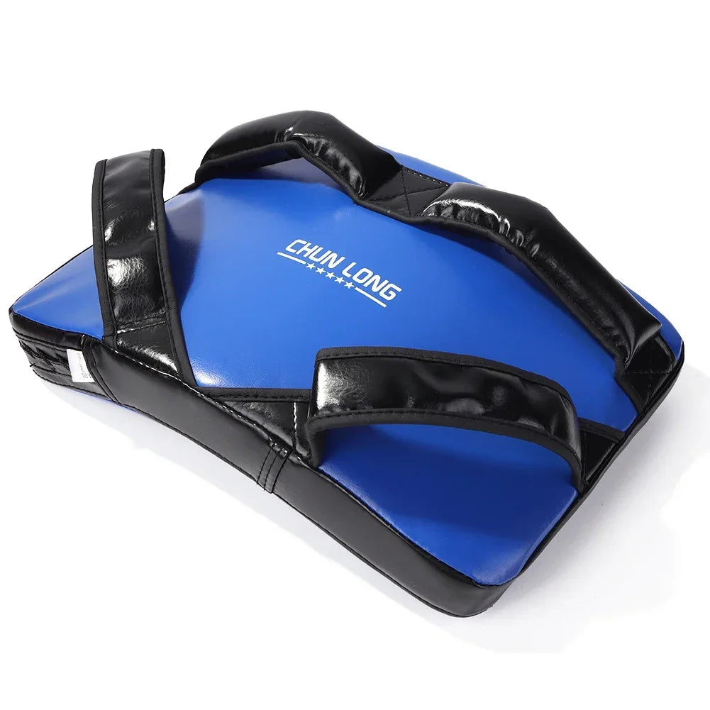 PU Leather MMA Muay Thai Sanda Karate Foot Target Taekwondo Boxing Kicking Pad Thicken Fitness Punching Bag Boxing Target Mat