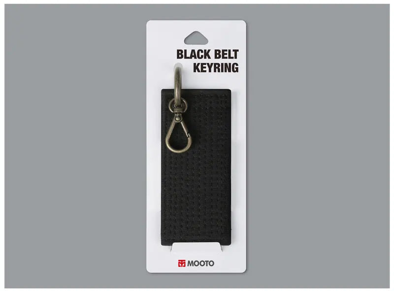 MOOTO Taekwondo Bla Belt Keychain Cusizable Embroidery Key Holder Personalized Gift Collectible Sport Martial Arts