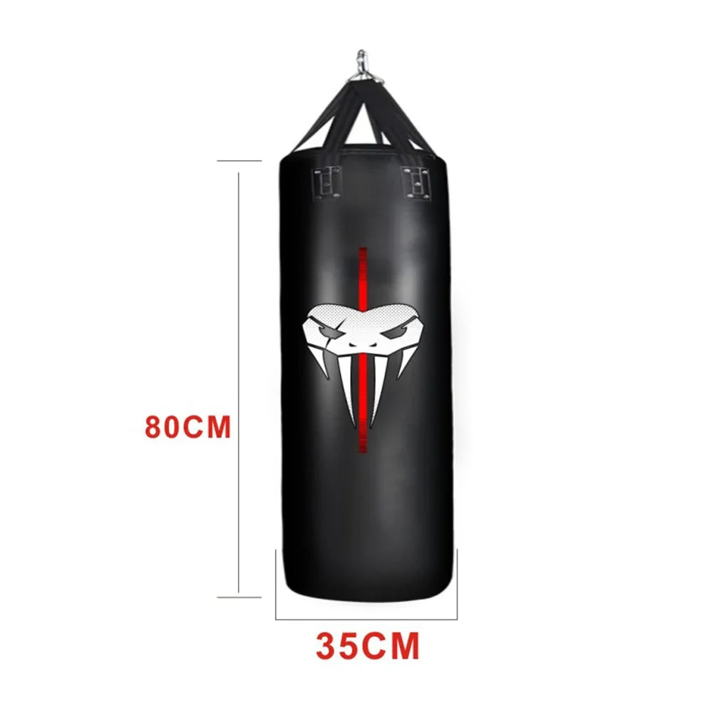 Multifunctional Bounce Back Sandbag for Martial Arts Resist-Hitting Boxing Bag with Metal Chain Hook Foldable Sports Equipment