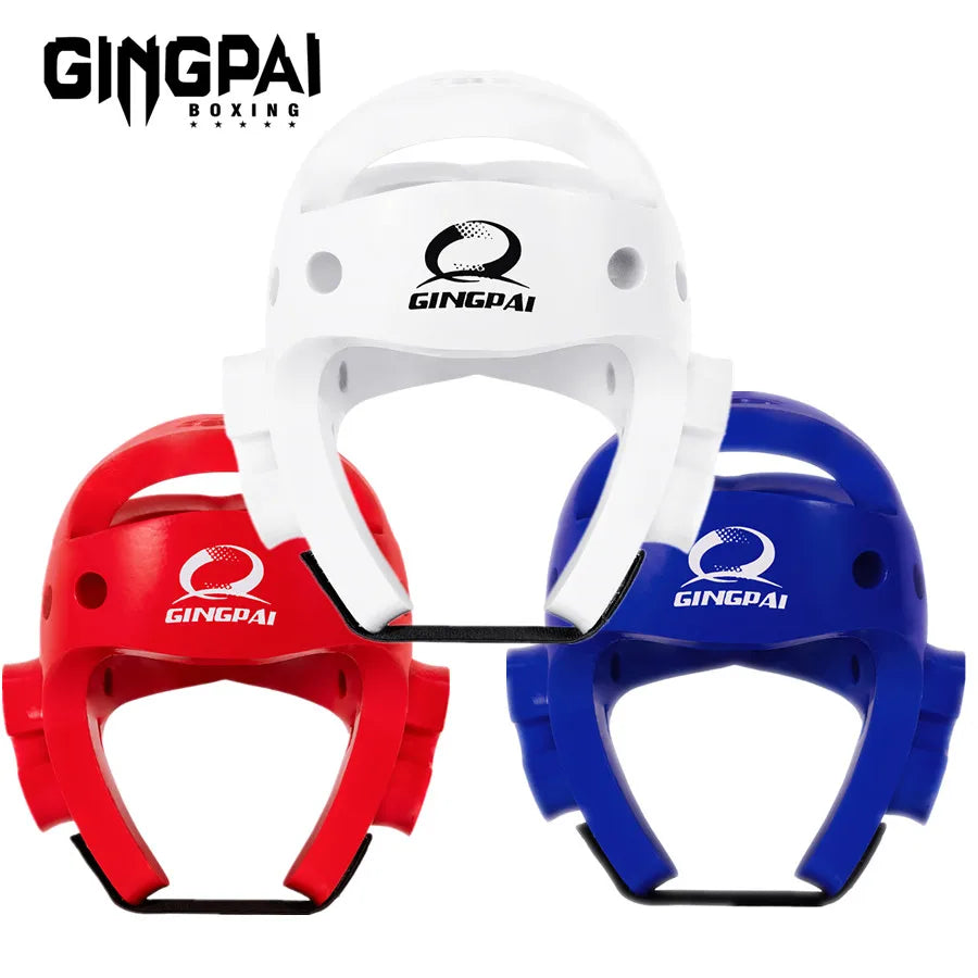 Taekwondo Helmet Sanda Kick Boxing Head Guard Headgear Protector Sparring Gear Helmet Karate Muay Thai Taekwondo Head Protection