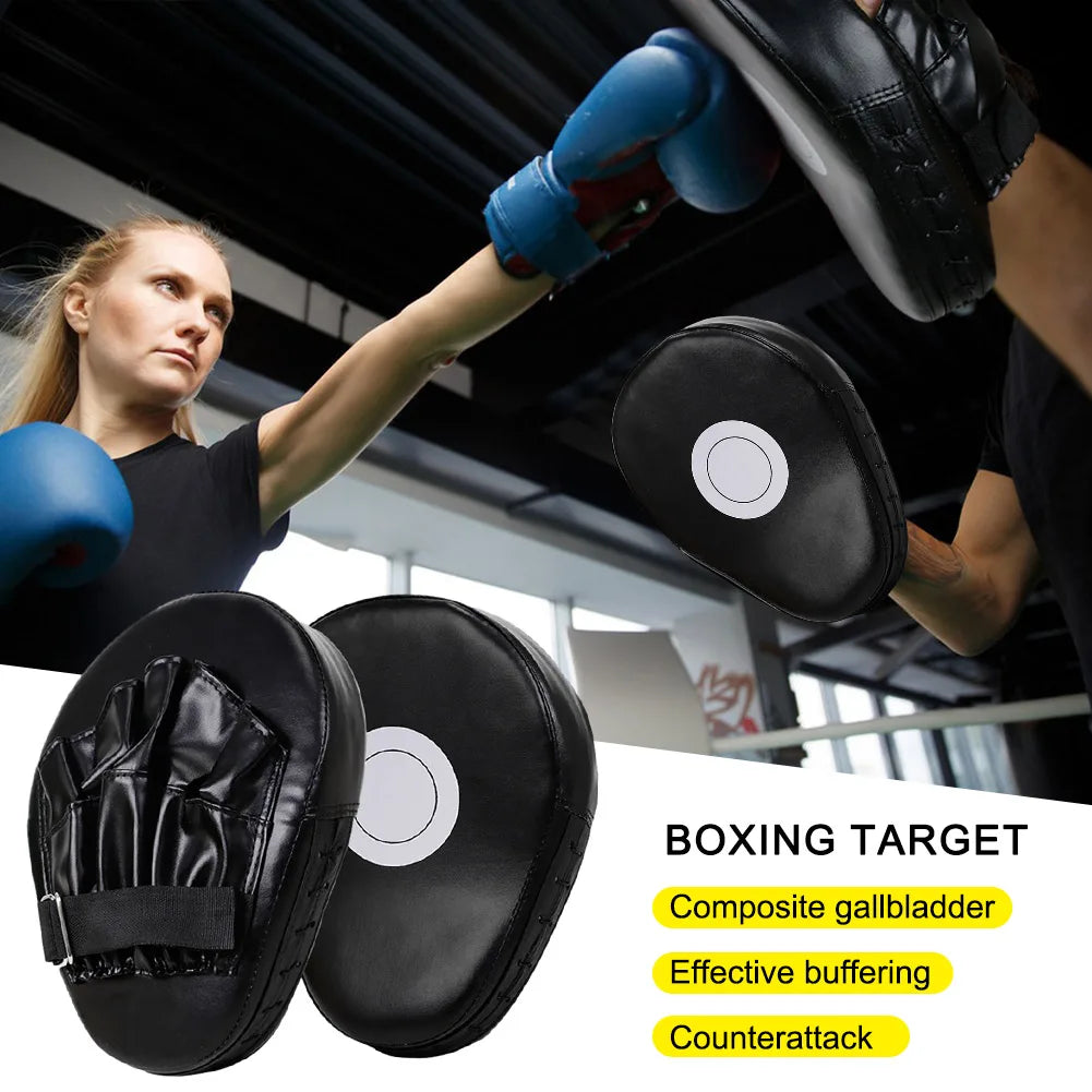Boxing Gloves Pad PU Leather Punch Hand Target Bag for Adults Kids MMA Karate Muay Thai Free Fight Sanda Training Equipment