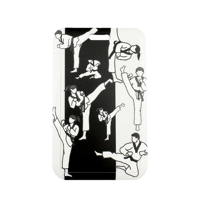 Taekwondo Neck Strap Lanyard keychain Mobile Phone Strap ID Badge Holder Rope Key Chain Keyrings Accessories Webbings Ribbons