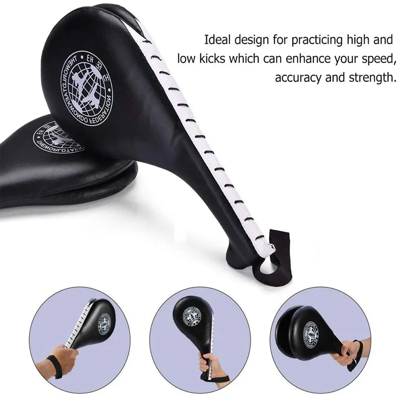 Children Taekwondo Kick Pad Target Karate Boxing Kids Training Practise Leather Hitting Target Safety Taekwondo Equipment