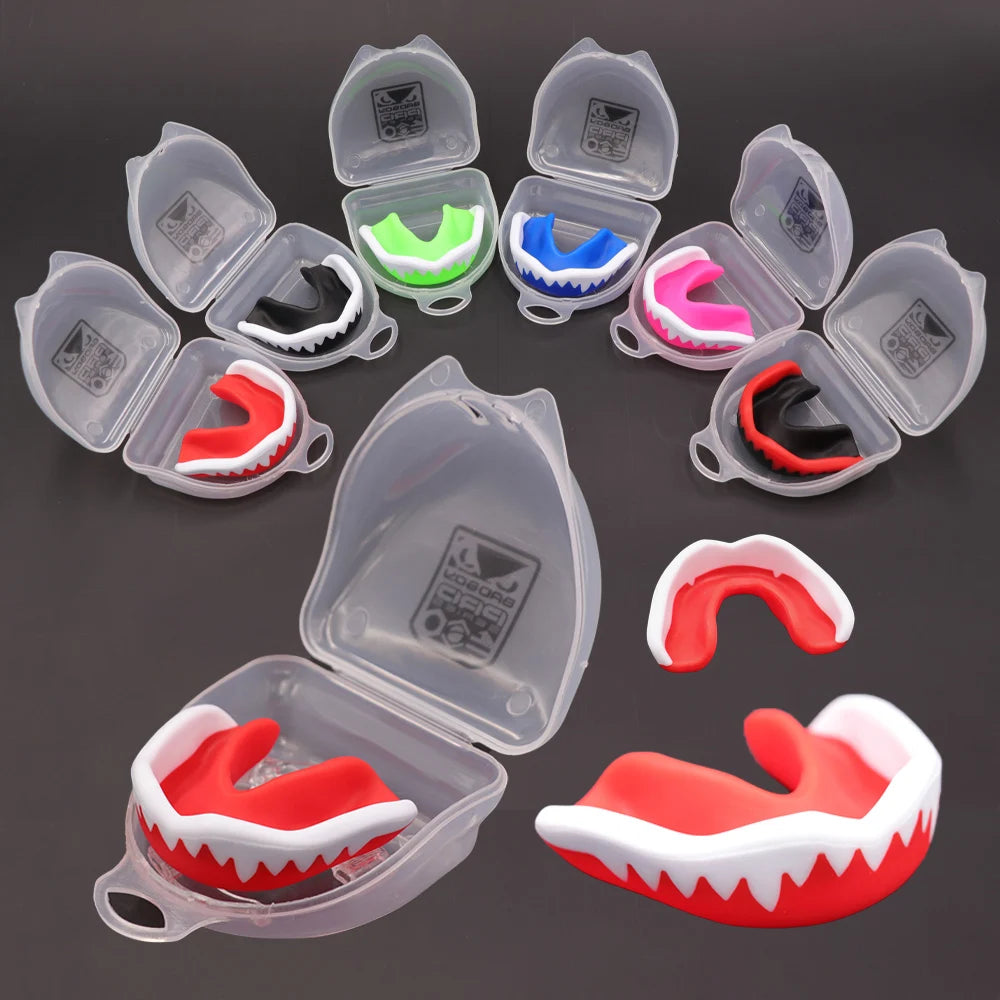 Sports Mouth guard Fit Dual-Tone EVA Mouthguard for MMA, Boxing, Football, Rugby - Advanced Impact Protection