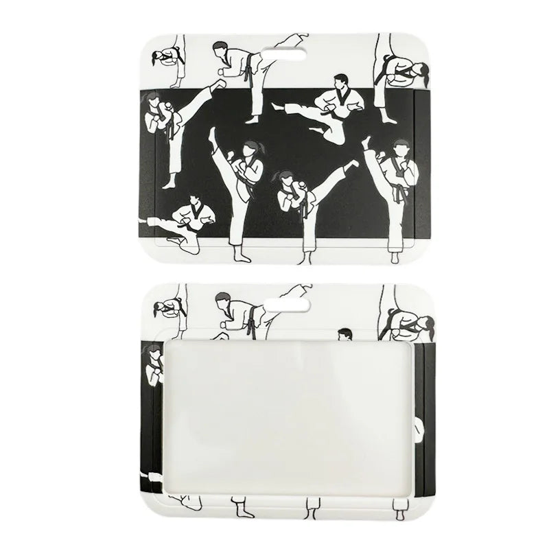 Taekwondo Neck Strap Lanyard keychain Mobile Phone Strap ID Badge Holder Rope Key Chain Keyrings Accessories Webbings Ribbons