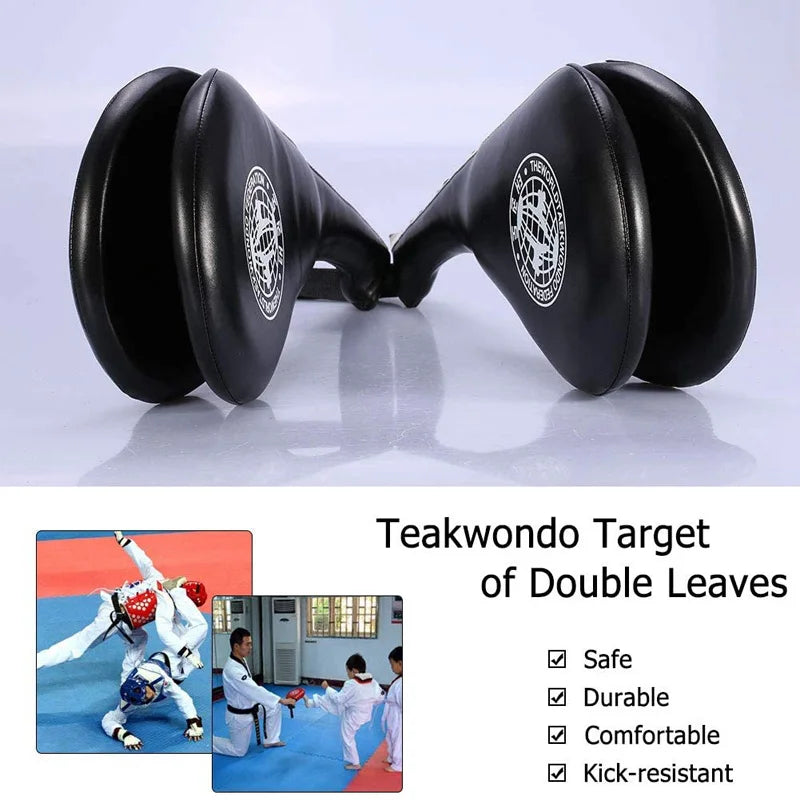 Children Taekwondo Kick Pad Target Karate Boxing Kids Training Practise Leather Hitting Target Safety Taekwondo Equipment