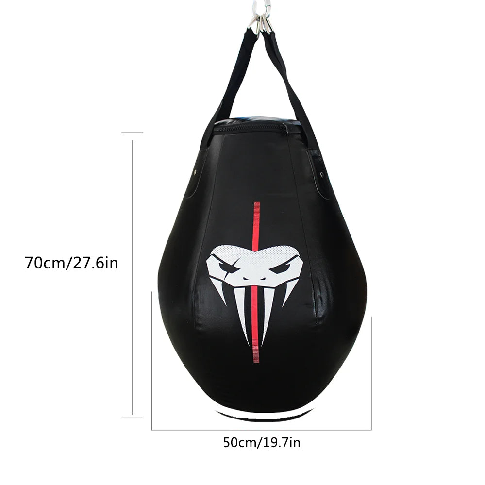 Multifunctional Bounce Back Sandbag for Martial Arts Resist-Hitting Boxing Bag with Metal Chain Hook Foldable Sports Equipment