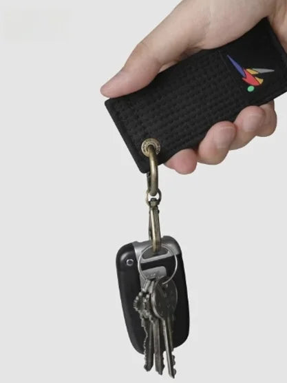 MOOTO Taekwondo Bla Belt Keychain Cusizable Embroidery Key Holder Personalized Gift Collectible Sport Martial Arts