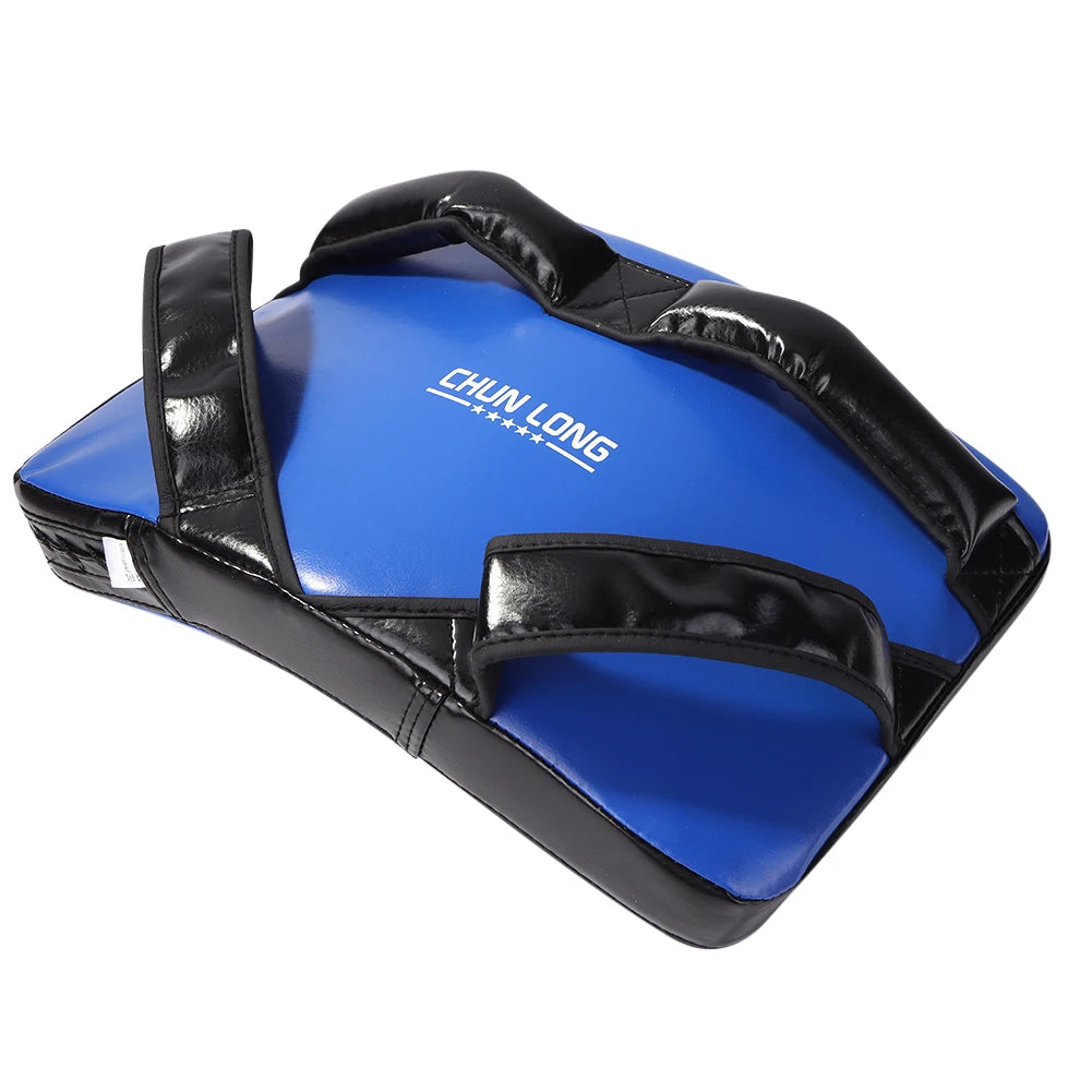 PU Leather MMA Muay Thai Sanda Karate Foot Target Taekwondo Boxing Kicking Pad Thicken Fitness Punching Bag Boxing Target Mat