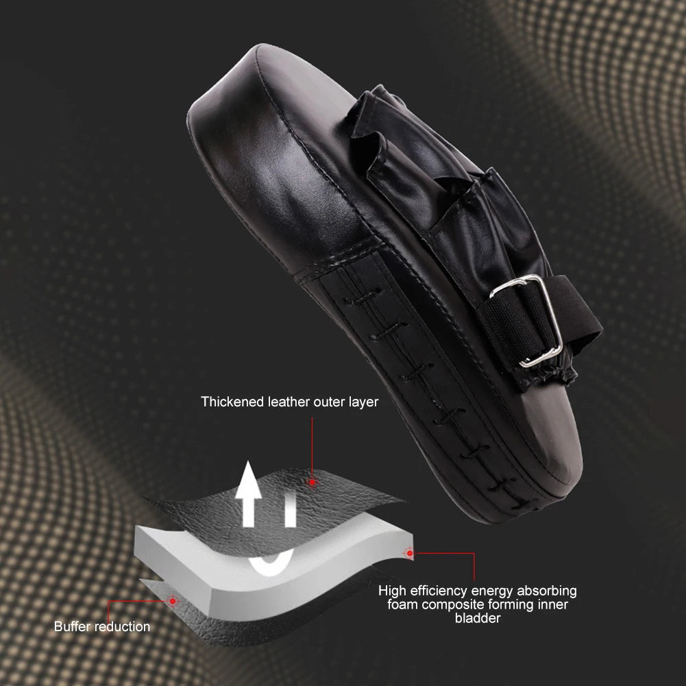 Boxing Gloves Pad PU Leather Punch Hand Target Bag for Adults Kids MMA Karate Muay Thai Free Fight Sanda Training Equipment