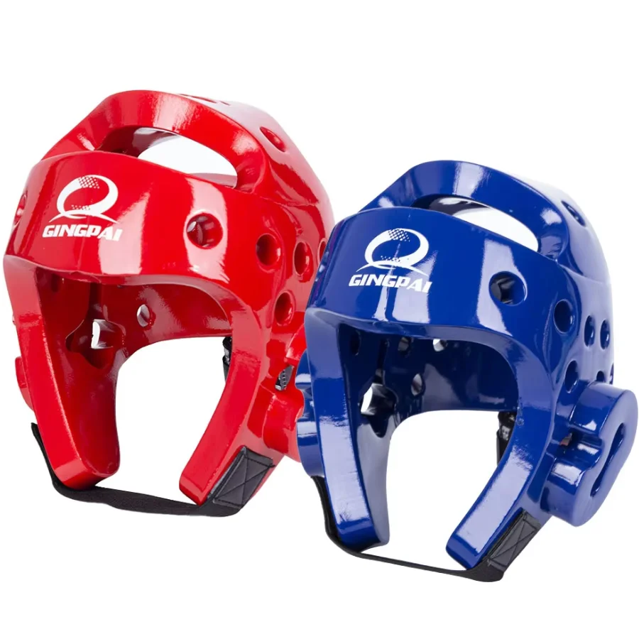 Taekwondo Helmet Sanda Kick Boxing Head Guard Headgear Protector Sparring Gear Helmet Karate Muay Thai Taekwondo Head Protection