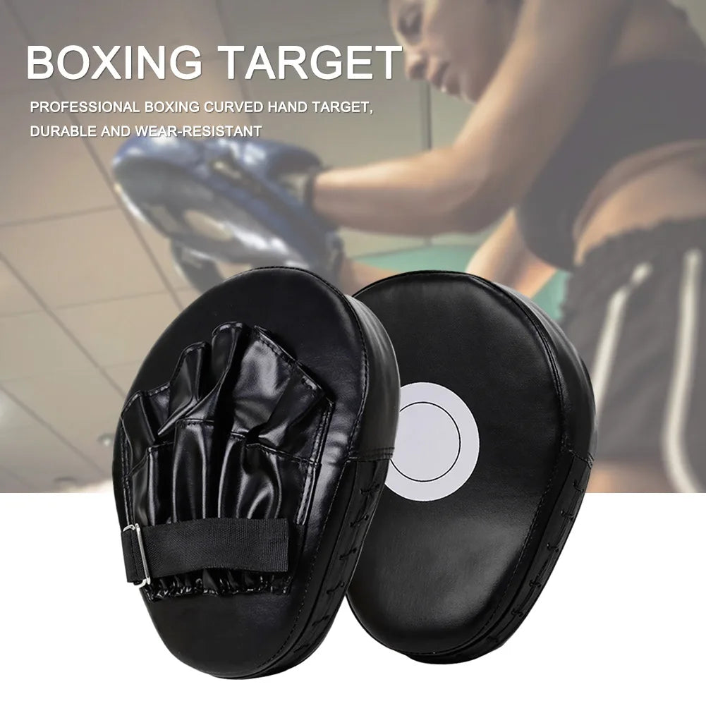 Boxing Gloves Pad PU Leather Punch Hand Target Bag for Adults Kids MMA Karate Muay Thai Free Fight Sanda Training Equipment