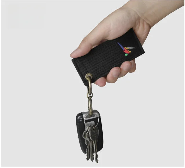 MOOTO Taekwondo Bla Belt Keychain Cusizable Embroidery Key Holder Personalized Gift Collectible Sport Martial Arts