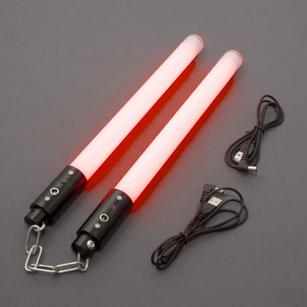 AKsabers Nunchakus Metal pixel Lightsabers 35cm Flashing light effect Length 11 color changes Heavy Dueling Cosplay Toy