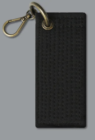 MOOTO Taekwondo Bla Belt Keychain Cusizable Embroidery Key Holder Personalized Gift Collectible Sport Martial Arts