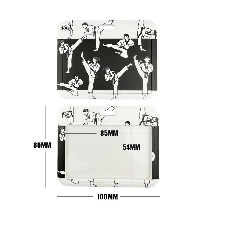 Taekwondo Neck Strap Lanyard keychain Mobile Phone Strap ID Badge Holder Rope Key Chain Keyrings Accessories Webbings Ribbons