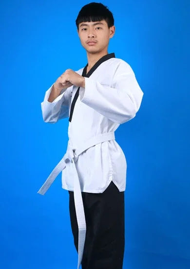 WTF Approved Professional Taekwondo Poomsae Dobok Martial Arts Taekwondo Suit for Children Adults Kids