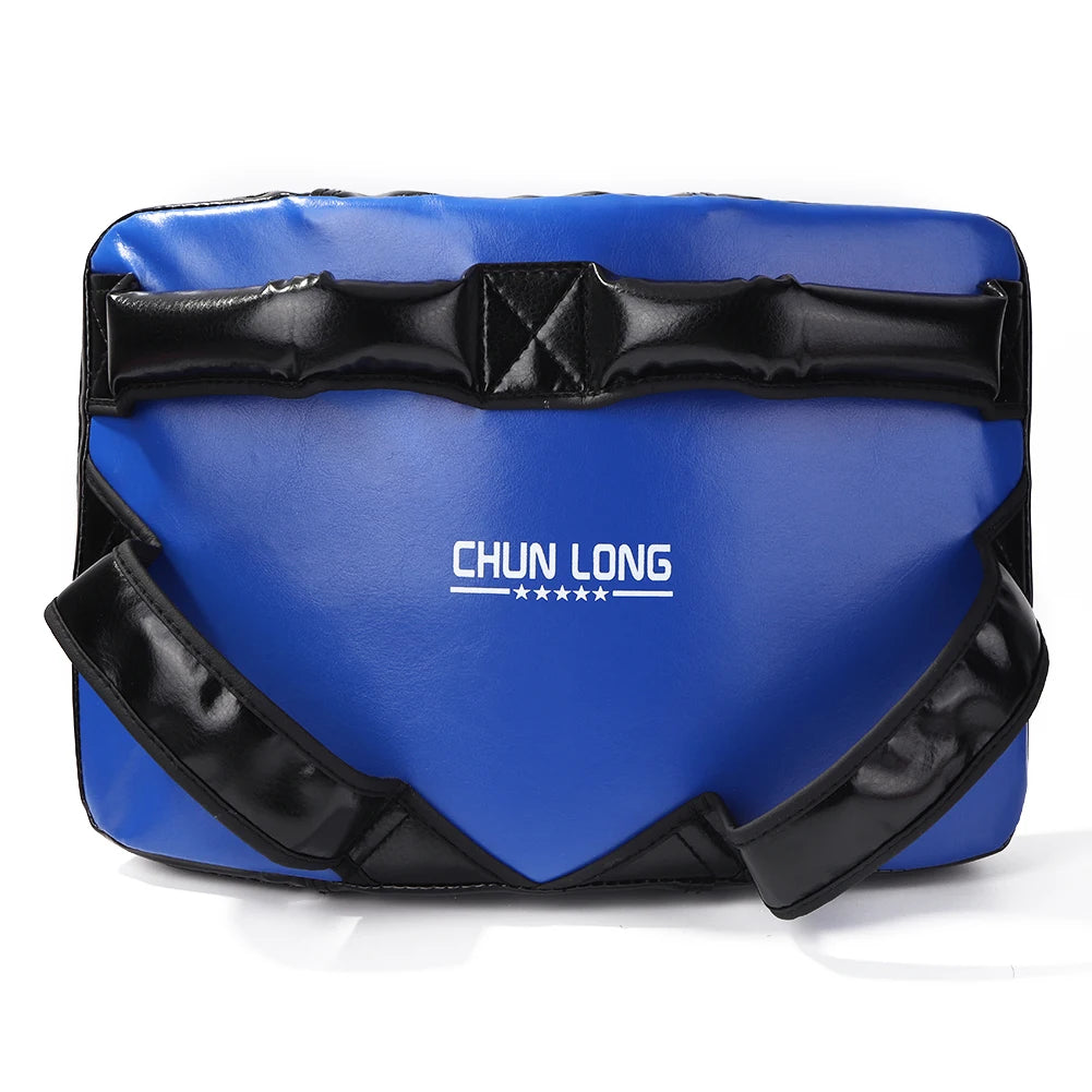 PU Leather MMA Muay Thai Sanda Karate Foot Target Taekwondo Boxing Kicking Pad Thicken Fitness Punching Bag Boxing Target Mat