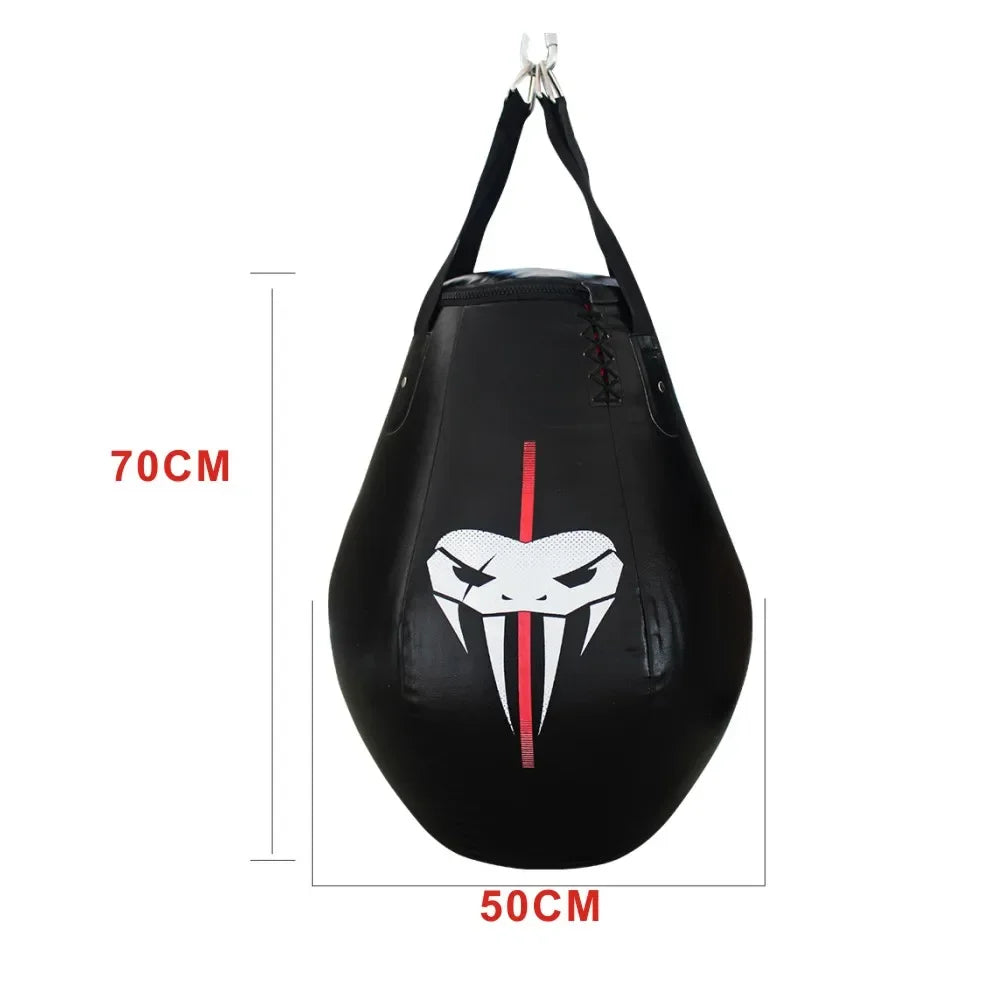 Multifunctional Bounce Back Sandbag for Martial Arts Resist-Hitting Boxing Bag with Metal Chain Hook Foldable Sports Equipment