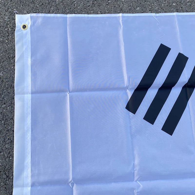 aerxemrbrae 90 x150cm South Korea Korean Flag Banner    Polyester Fabrics