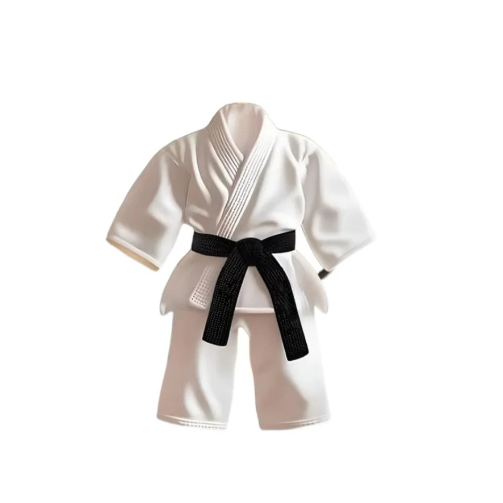 5pcs Hot Sale Taekwondo Clothes Pendant Keychain Sports Themed Acrylic Ornament Charm 2D Flat Hanging Decoration Festive Party