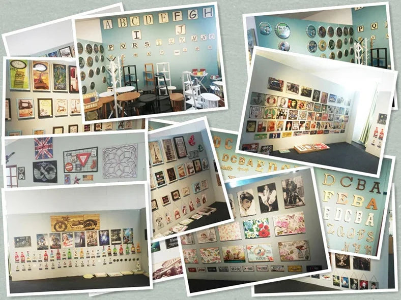 Taekwondo Text And Fighters Metal Sign Painting Décor Club Party Club Bar Retro Tin Sign Poster