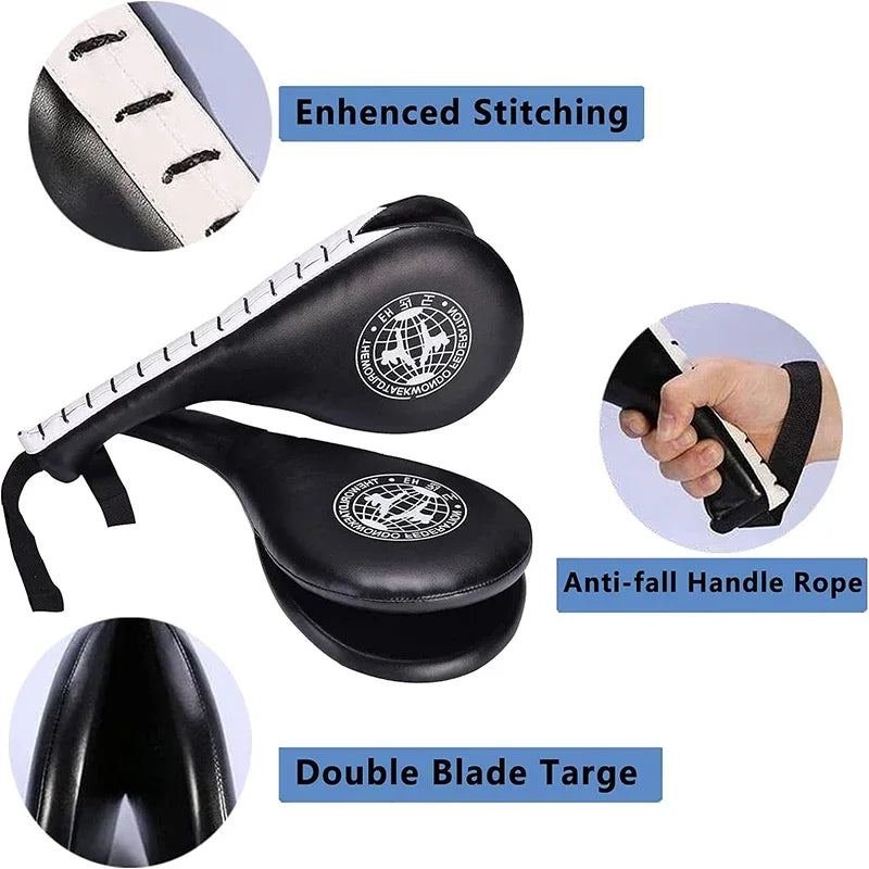 1/2Pcs Taekwondo Kick Pads Kicking Target Pads Punching Paddles for Tae Kwon Do Karate Kick boxing Martial Arts Training