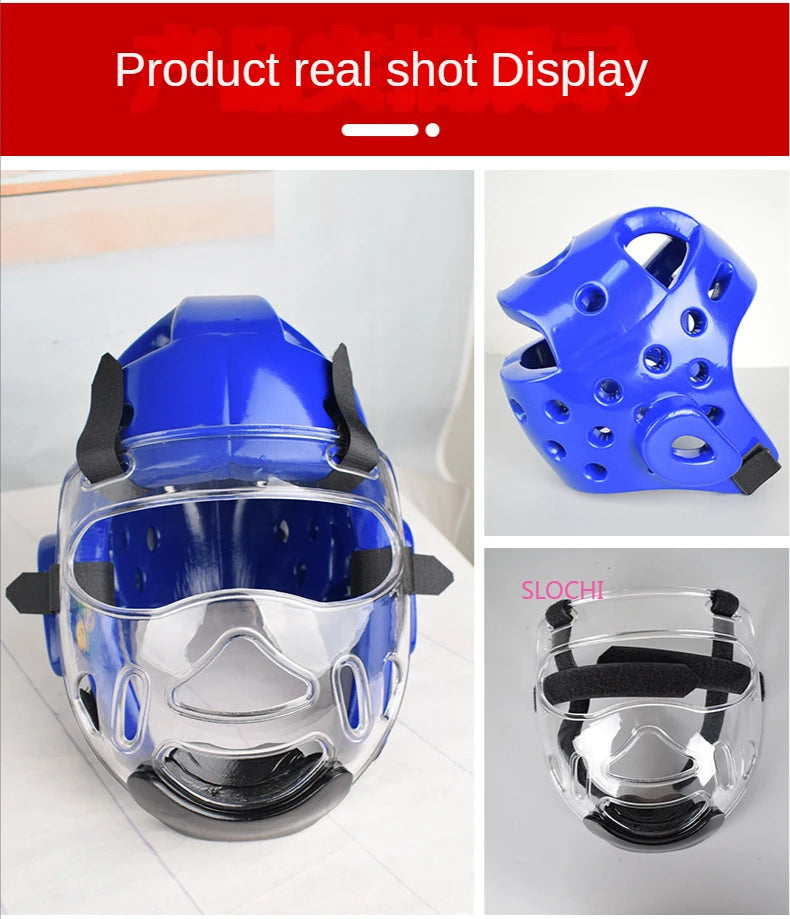 Taekwondo Combat Protective Gear Training Set Actual Combat Equipment Thicken Competition Martial Arts Protective Gear Set