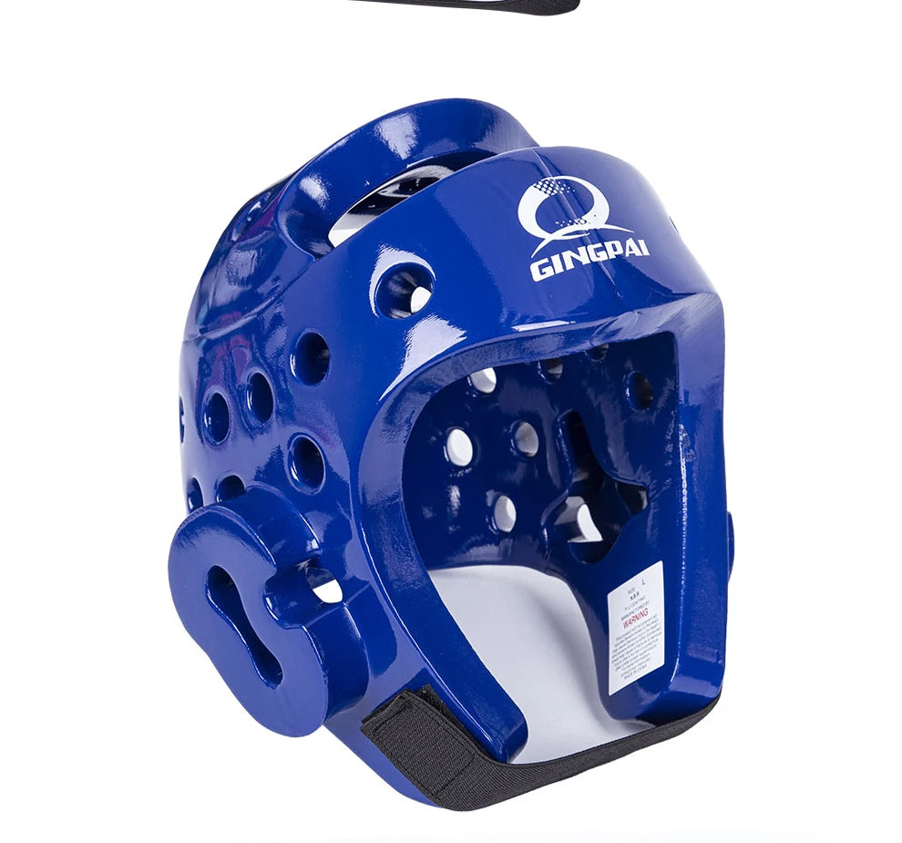 Taekwondo Helmet Sanda Kick Boxing Head Guard Headgear Protector Sparring Gear Helmet Karate Muay Thai Taekwondo Head Protection