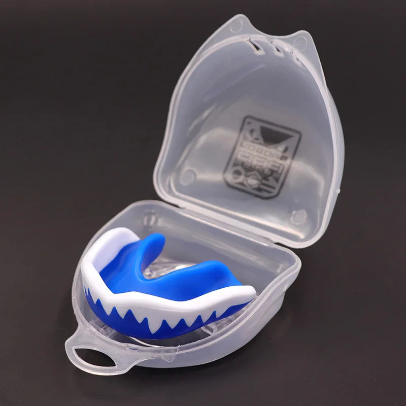 Sports Mouth guard Fit Dual-Tone EVA Mouthguard for MMA, Boxing, Football, Rugby - Advanced Impact Protection