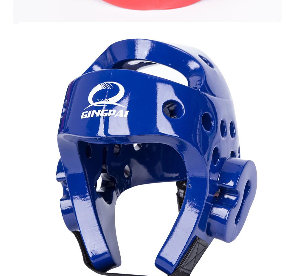 Taekwondo Helmet Sanda Kick Boxing Head Guard Headgear Protector Sparring Gear Helmet Karate Muay Thai Taekwondo Head Protection