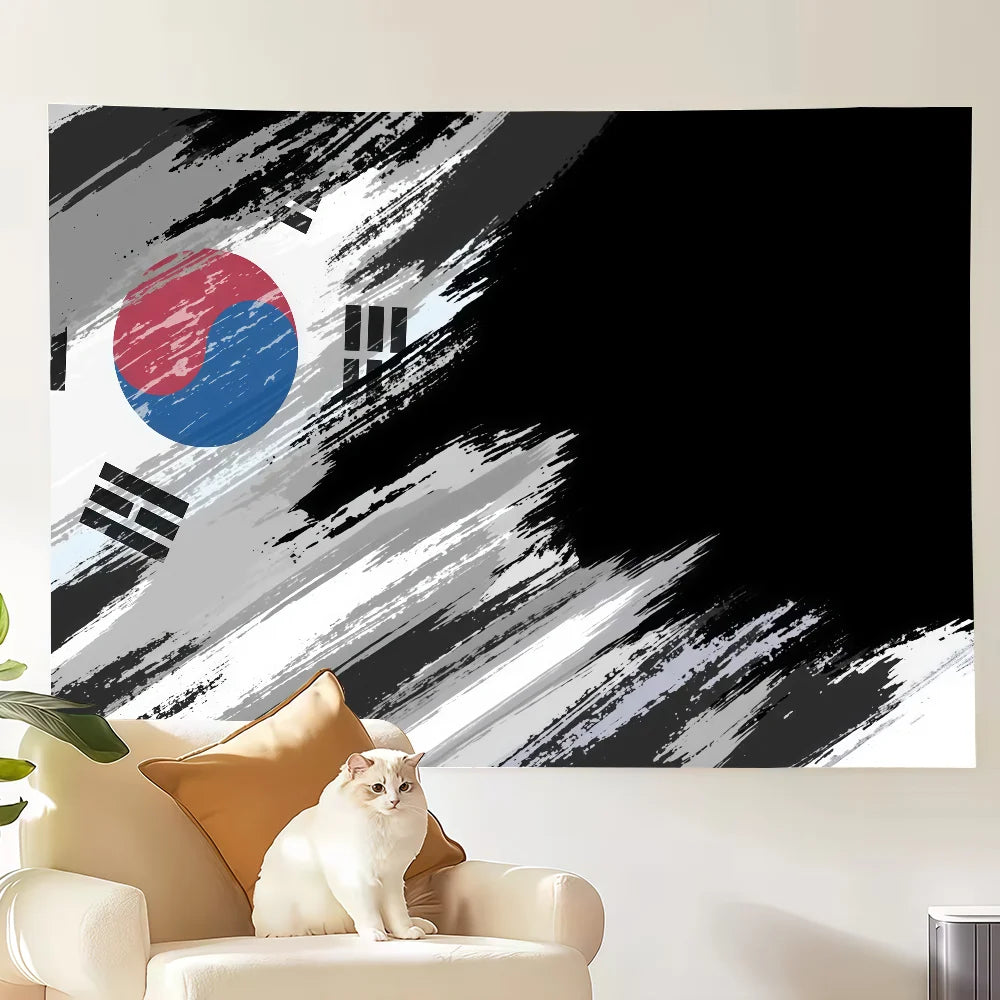 South Korea Flag flag Decoration Art Picnic Party Home Hanging Camping Outdoor Party Banner