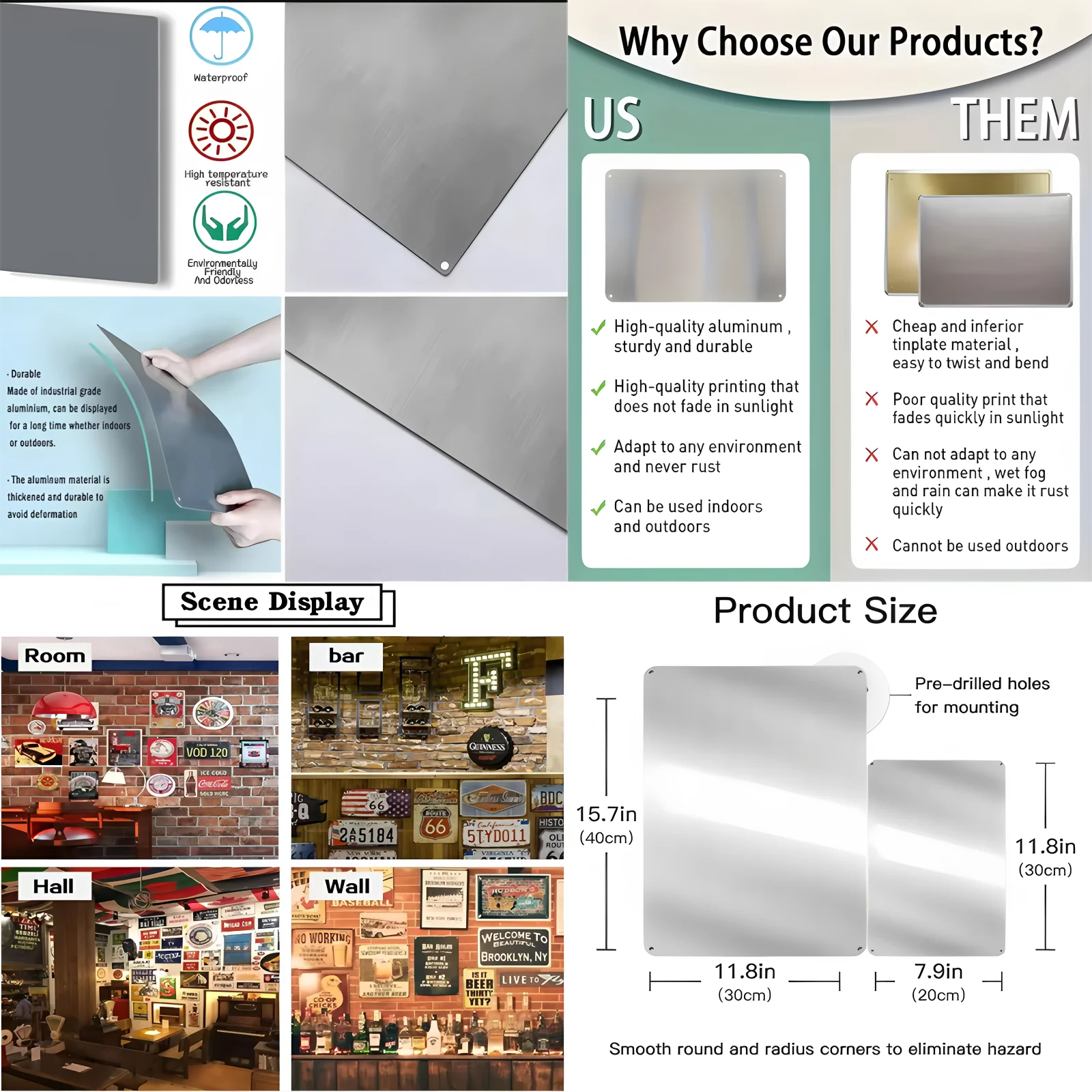 Watercolor Taekwondo Metal Poster Customized Wall Art Retro Vintage Tinplate Signs for Man Cave Bedroom Decoration Gaming House