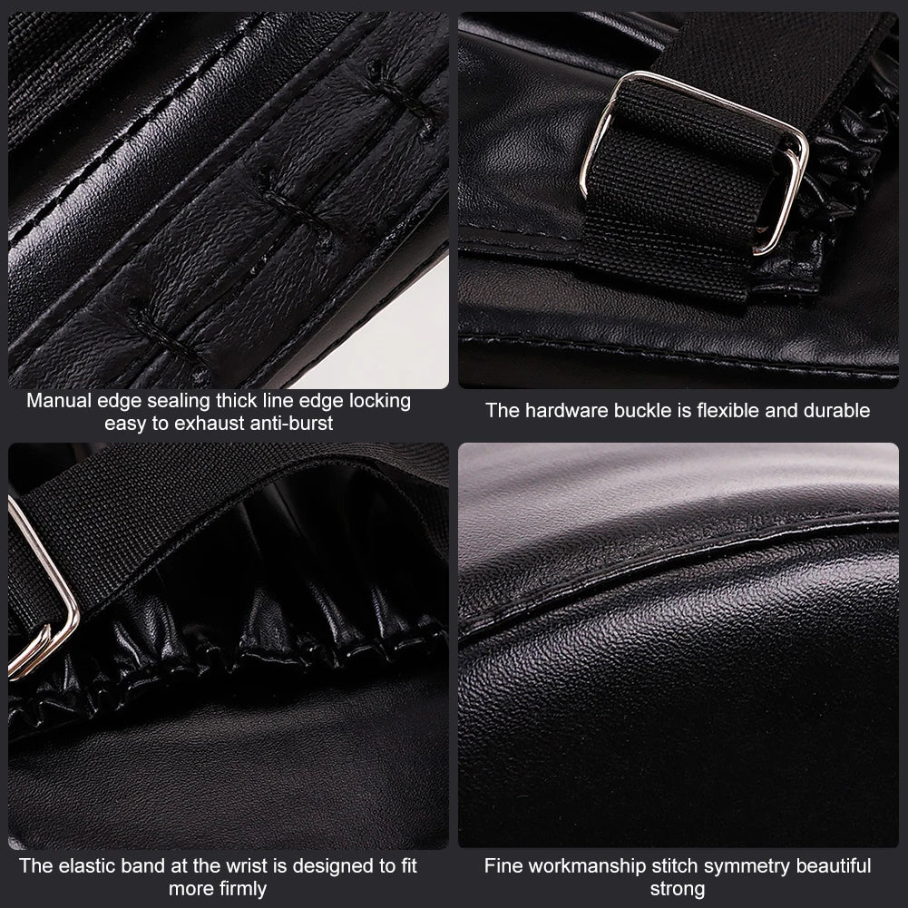 Boxing Gloves Pad PU Leather Punch Hand Target Bag for Adults Kids MMA Karate Muay Thai Free Fight Sanda Training Equipment