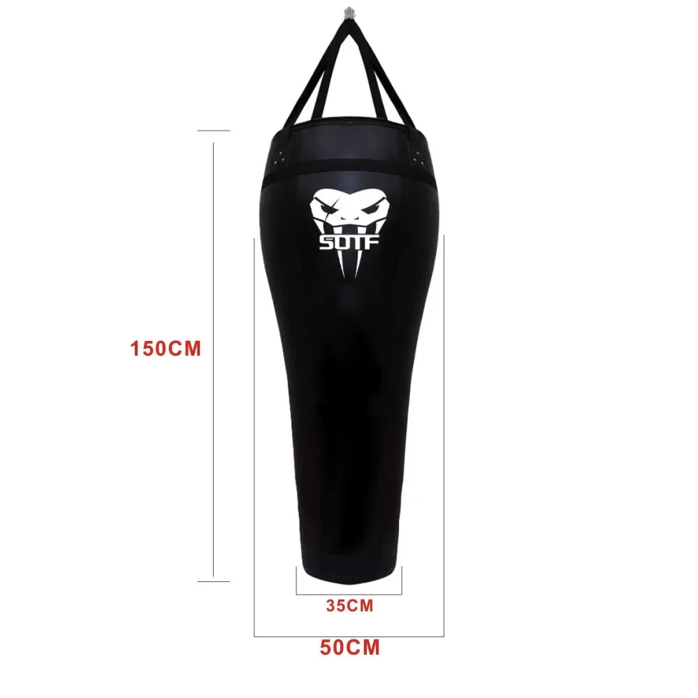 Multifunctional Bounce Back Sandbag for Martial Arts Resist-Hitting Boxing Bag with Metal Chain Hook Foldable Sports Equipment