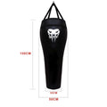 Multifunctional Bounce Back Sandbag for Martial Arts Resist-Hitting Boxing Bag with Metal Chain Hook Foldable Sports Equipment