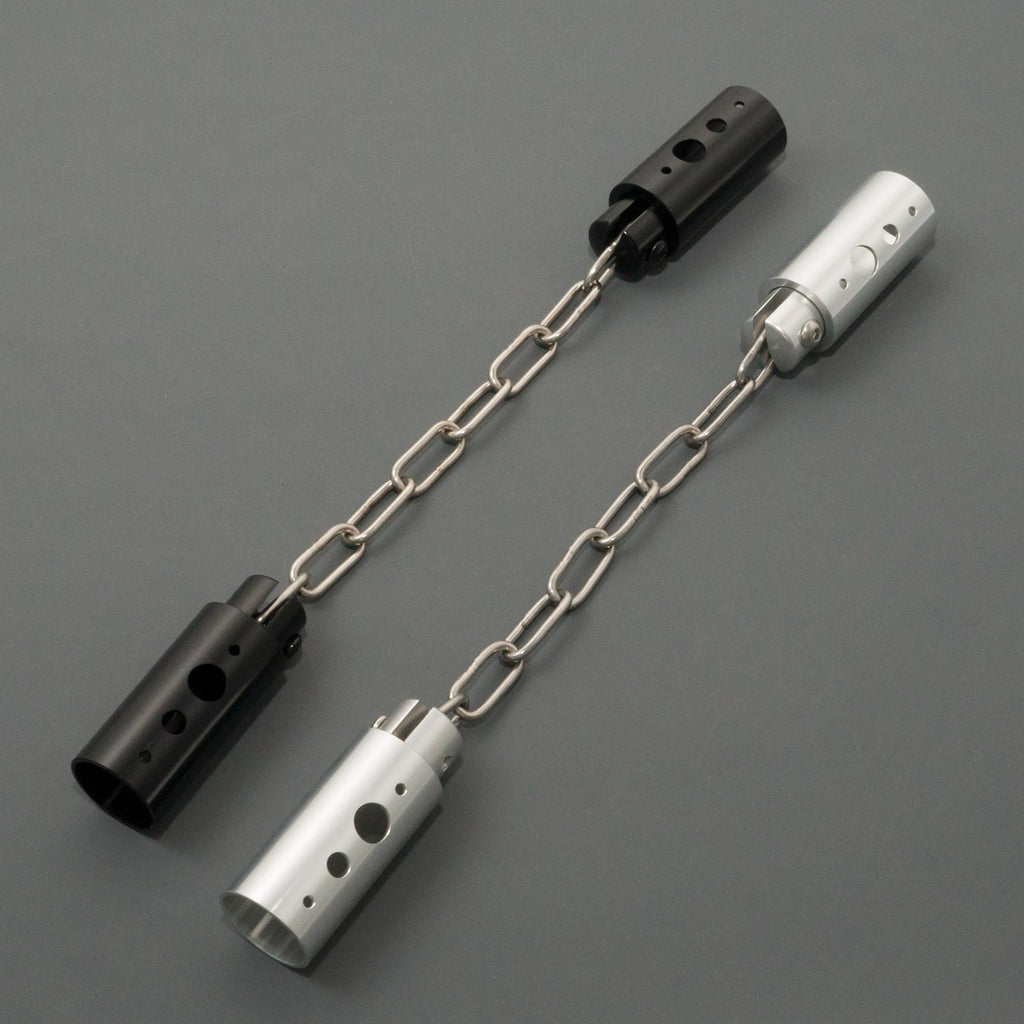 AKsabers Nunchakus Metal pixel Lightsabers 35cm Flashing light effect Length 11 color changes Heavy Dueling Cosplay Toy