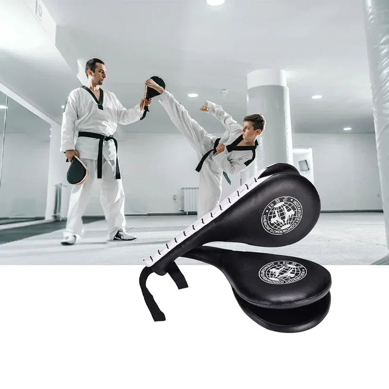 1/2Pcs Taekwondo Kick Pads Kicking Target Pads Punching Paddles for Tae Kwon Do Karate Kick boxing Martial Arts Training